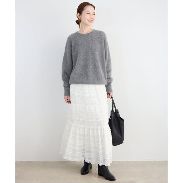 スローブ イエナ（SLOBE IENA）/《WEB限定/追加》MAJOLICAティアプリーツスカート