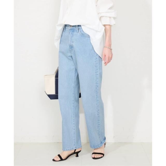 スローブ イエナ（SLOBE IENA）/《4サイズ展開/追加8》LE DENIM ストレートデニムパンツ