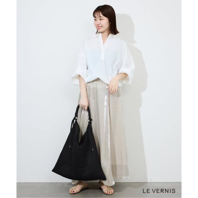 スローブ イエナ（SLOBE IENA）/《WEB限定/追加2予約》LE VERNIS パラコードハンドルメッシュバック 235−211505