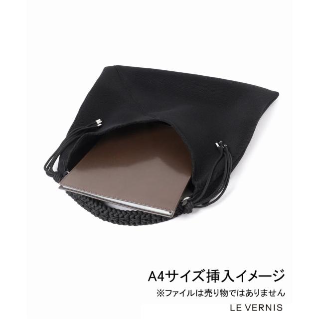 スローブ イエナ（SLOBE IENA）/《WEB限定/追加2予約》LE VERNIS パラコードハンドルメッシュバック 235−211505