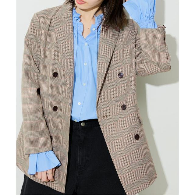 スローブ イエナ（SLOBE IENA）/《追加》TRダブルブレストジャケット