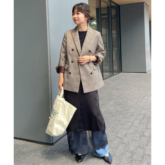 スローブ イエナ（SLOBE IENA）/《追加》TRダブルブレストジャケット