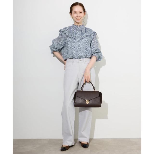 スローブ イエナ（SLOBE IENA）/《WEB限定/追加3》フリルピンタックブラウス