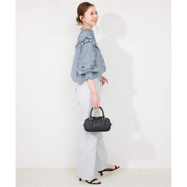 スローブ イエナ（SLOBE IENA）/《WEB限定/追加3》フリルピンタックブラウス