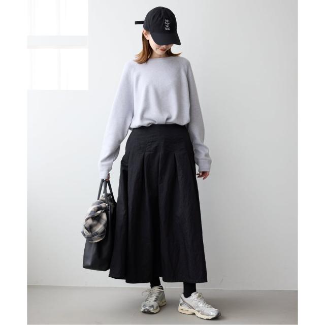 スローブ イエナ（SLOBE IENA）/《3サイズ展開》タフタタックフレアスカート