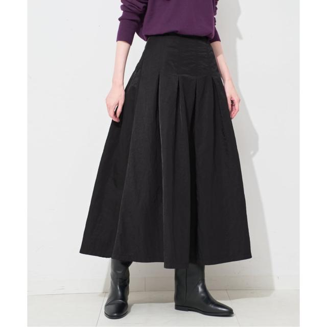 スローブ イエナ（SLOBE IENA）/《3サイズ展開》タフタタックフレアスカート