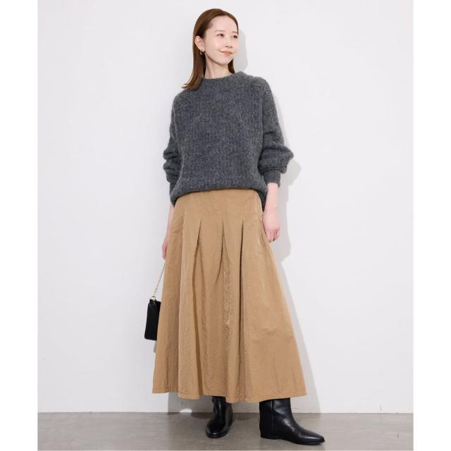 スローブ イエナ（SLOBE IENA）/《3サイズ展開》タフタタックフレアスカート