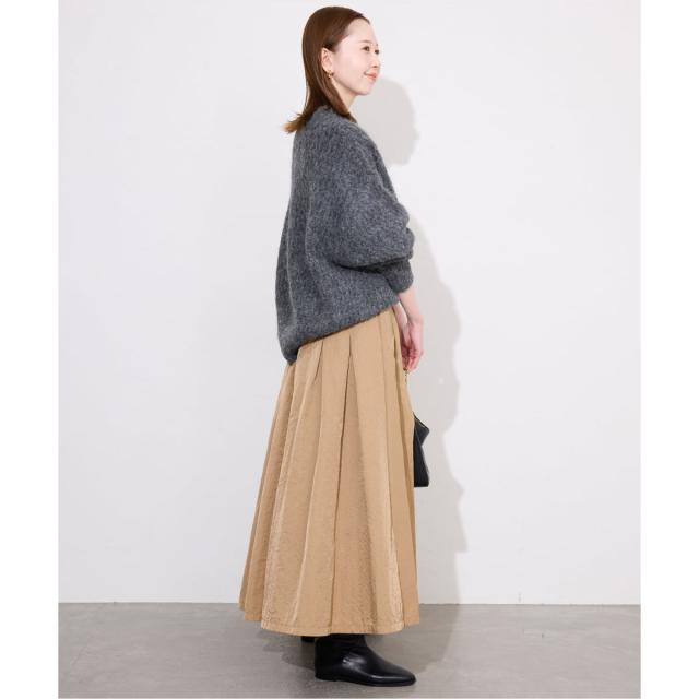 スローブ イエナ（SLOBE IENA）/《3サイズ展開》タフタタックフレアスカート
