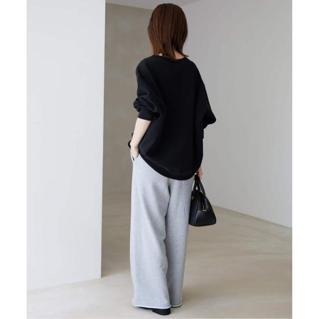 スローブ イエナ（SLOBE IENA）/《WEB限定/追加3》ダブルフェイスジャージースナップカーディガン