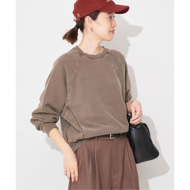 スローブ イエナ（SLOBE IENA）/Collegiate Pacific SLOBE別注 ダメージスウェット