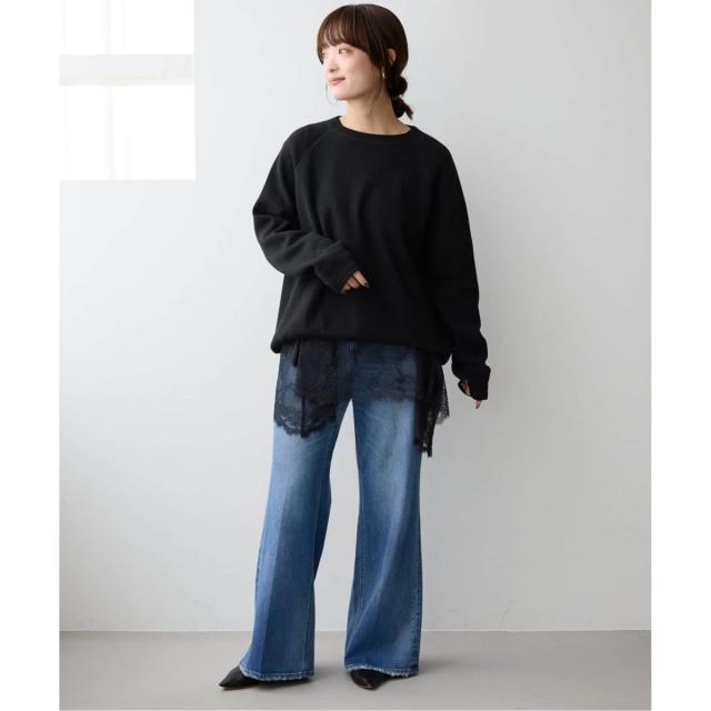 スローブ イエナ（SLOBE IENA）/《WEB限定/追加2》スムースオーバーニット