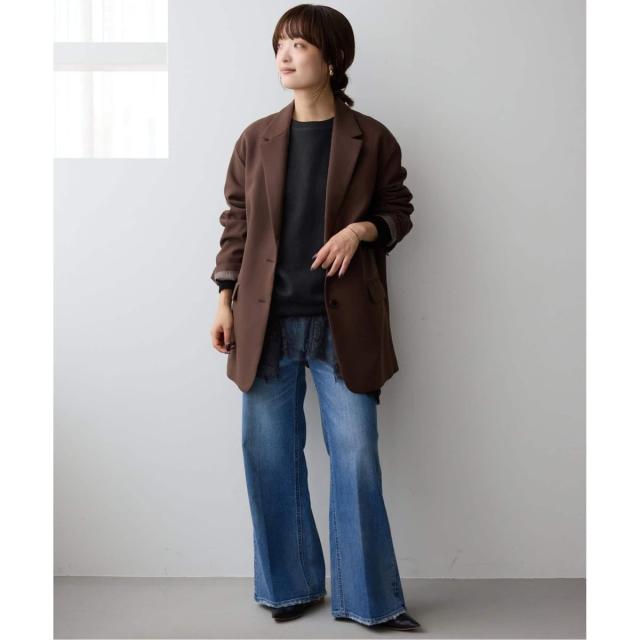 スローブ イエナ（SLOBE IENA）/《WEB限定/追加2》スムースオーバーニット