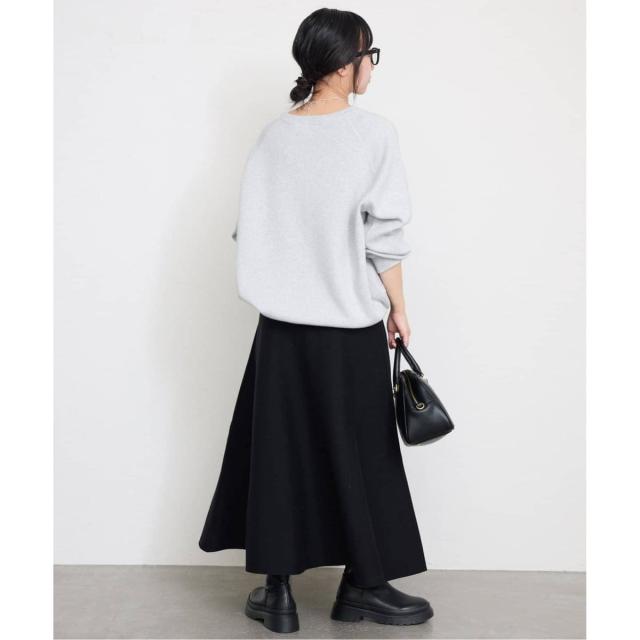 スローブ イエナ（SLOBE IENA）/《WEB限定/追加2》スムースオーバーニット