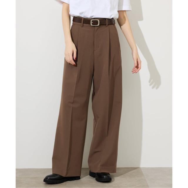 スローブ イエナ（SLOBE IENA）/《WEBのみ4サイズ展開/追加》TRワイドトラウザー