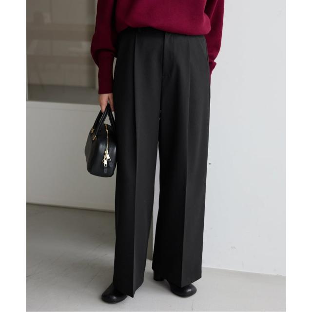 スローブ イエナ（SLOBE IENA）/《WEBのみ4サイズ展開/追加》TRワイドトラウザー