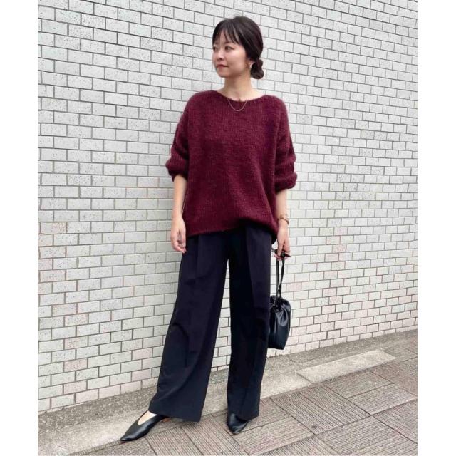 スローブ イエナ（SLOBE IENA）/《WEBのみ4サイズ展開/追加》TRワイドトラウザー