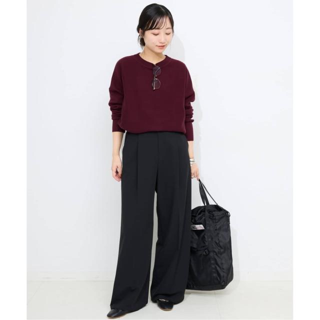 スローブ イエナ（SLOBE IENA）/《WEBのみ4サイズ展開/追加》TRワイドトラウザー