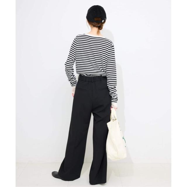 スローブ イエナ（SLOBE IENA）/《WEBのみ4サイズ展開/追加》TRワイドトラウザー