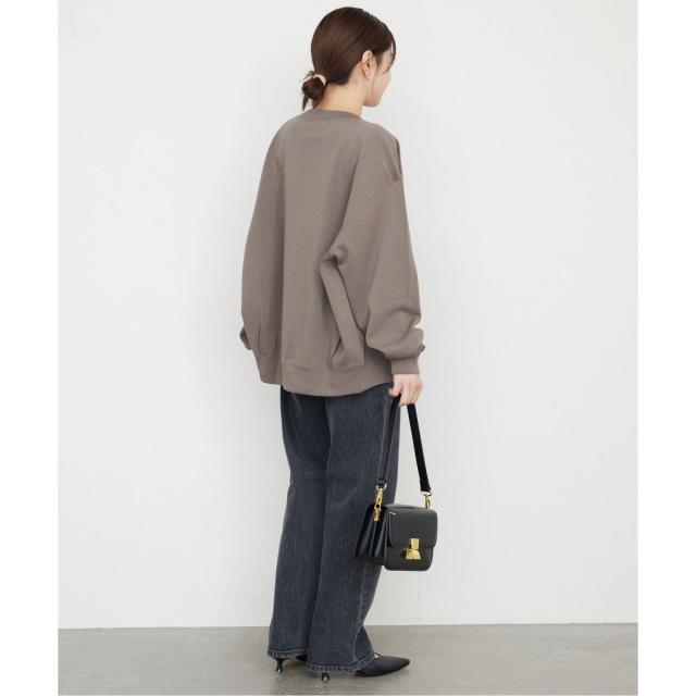 スローブ イエナ（SLOBE IENA）/《WEB限定/追加4予約》ダブルフェイスジャージースナップカーディガン