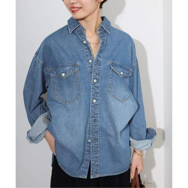 スローブ イエナ（SLOBE IENA）/《WEB限定/追加3》LE DENIM BDUデニムシャツ