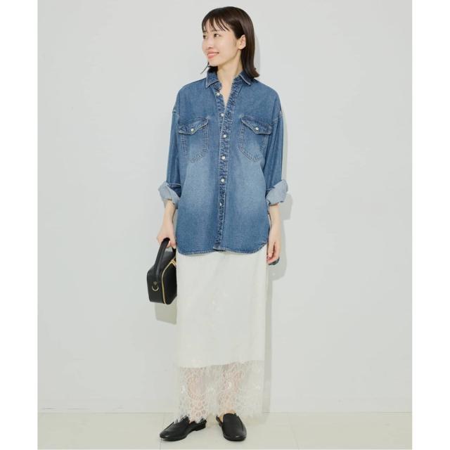 スローブ イエナ（SLOBE IENA）/《WEB限定/追加3》LE DENIM BDUデニムシャツ