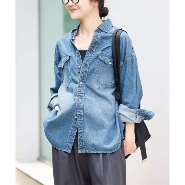 スローブ イエナ（SLOBE IENA）/《WEB限定/追加3》LE DENIM BDUデニムシャツ