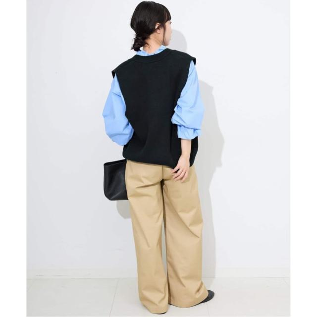 スローブ イエナ（SLOBE IENA）/《WEB限定/追加2》タイプライターフリルカラーブラウス