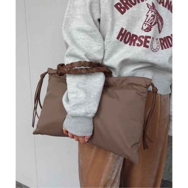 スローブ イエナ（SLOBE IENA）/LENK スクエアナイロンバッグ