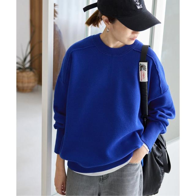 スローブ イエナ（SLOBE IENA）/《WEB限定/追加2》オーバーサイズ スウェットライクニット