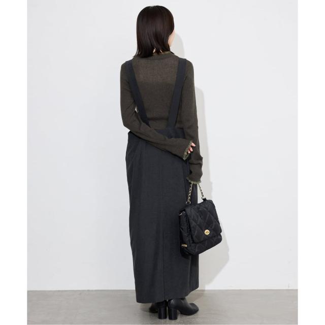 スローブ イエナ（SLOBE IENA）/《追加》シアーフリルリブニット