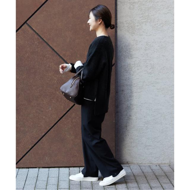 スローブ イエナ（SLOBE IENA）/《3サイズ展開/WEB限定/追加2予約》ウール混ドロストイージースラックス