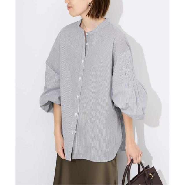 スローブ イエナ（SLOBE IENA）/《WEB限定/追加予約》ピンタックバルーンスリーブブラウス