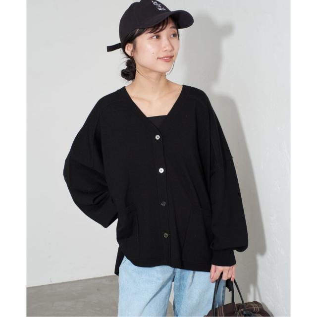 スローブ イエナ（SLOBE IENA）/《WEB限定/追加2》ウォッシャブルワイドシルエットカーディガン