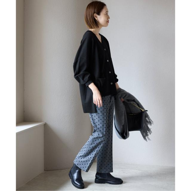 スローブ イエナ（SLOBE IENA）/《WEB限定/追加2》ウォッシャブルワイドシルエットカーディガン