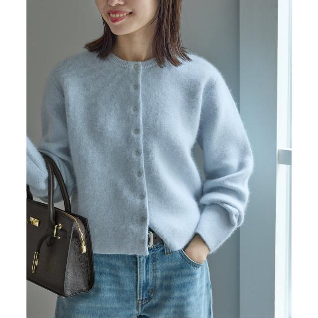 スローブ イエナ（SLOBE IENA）/《追加》ウォッシャブルファーリーダブルフェイスカーディガン