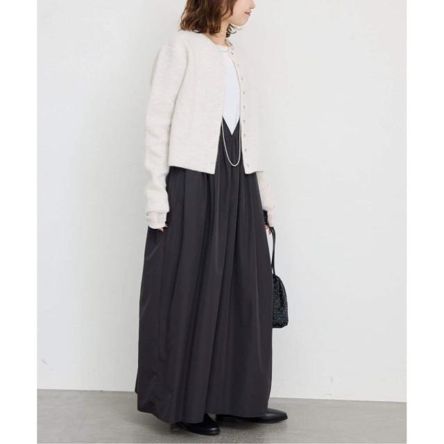 スローブ イエナ（SLOBE IENA）/《追加》ウォッシャブルファーリーダブルフェイスカーディガン