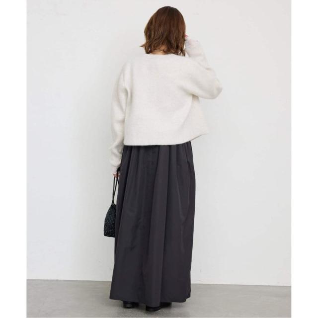 スローブ イエナ（SLOBE IENA）/《追加》ウォッシャブルファーリーダブルフェイスカーディガン