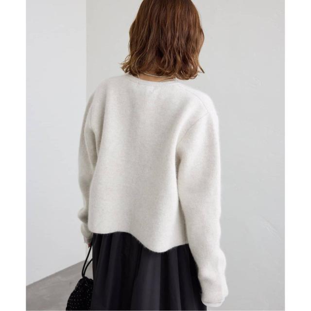 スローブ イエナ（SLOBE IENA）/《追加》ウォッシャブルファーリーダブルフェイスカーディガン