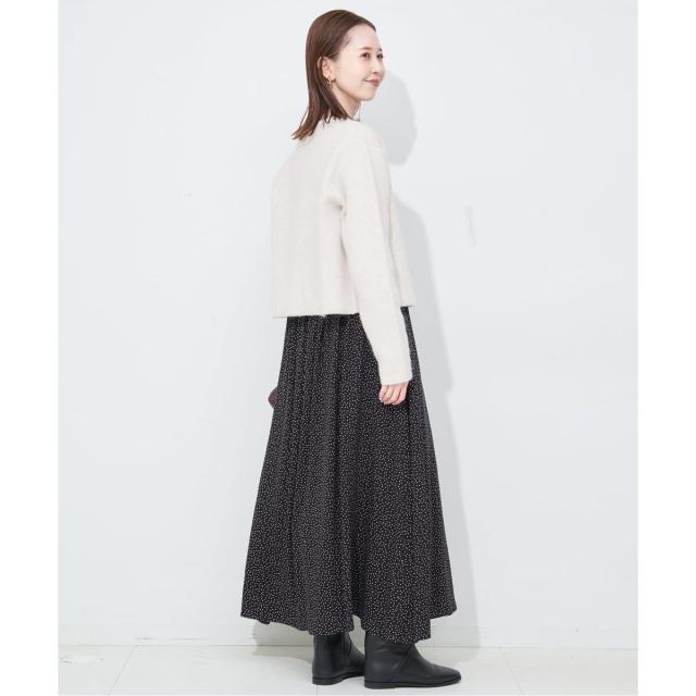 スローブ イエナ（SLOBE IENA）/《追加》ウォッシャブルファーリーダブルフェイスカーディガン