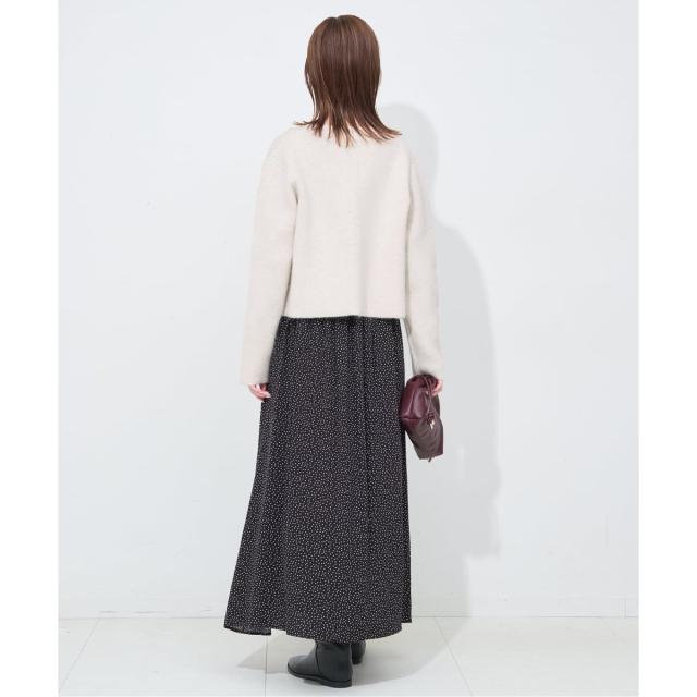 スローブ イエナ（SLOBE IENA）/《追加》ウォッシャブルファーリーダブルフェイスカーディガン