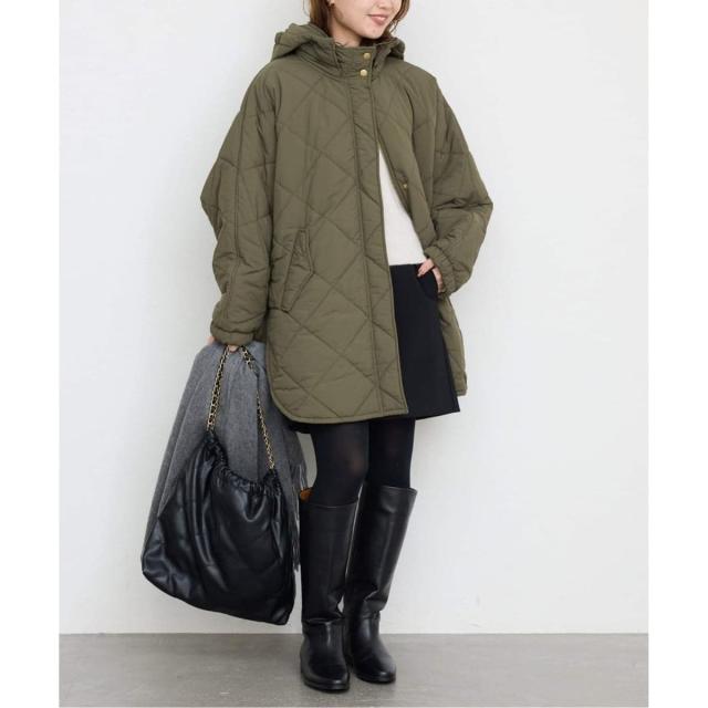 スローブ イエナ（SLOBE IENA）/《追加》ウォッシャブルファーリーダブルフェイスカーディガン