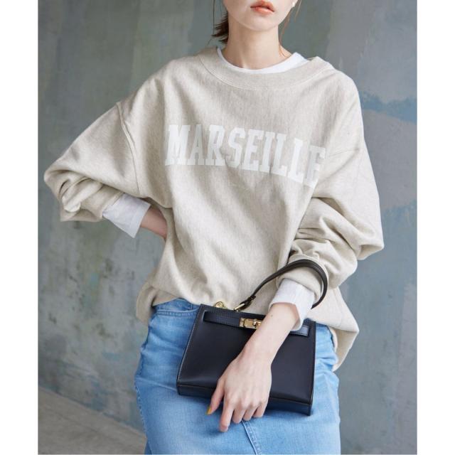 スローブ イエナ（SLOBE IENA）/《WEB限定/追加4予約》MARSEILLE ロゴスウェット