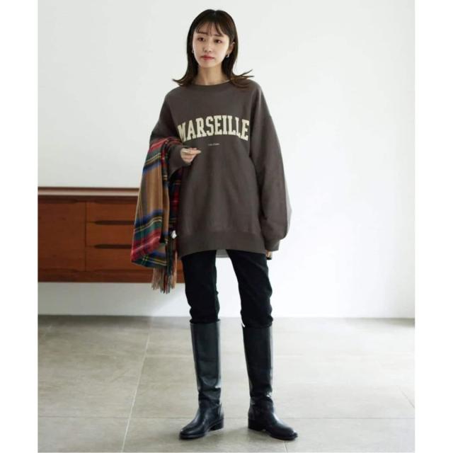 スローブ イエナ（SLOBE IENA）/《WEB限定/追加4予約》MARSEILLE ロゴスウェット