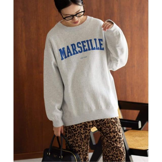 スローブ イエナ（SLOBE IENA）/《WEB限定/追加4予約》MARSEILLE ロゴスウェット