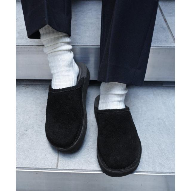 スローブ イエナ（SLOBE IENA）/SUICOKE/スイコック スエードミュール FW25−006−01/02