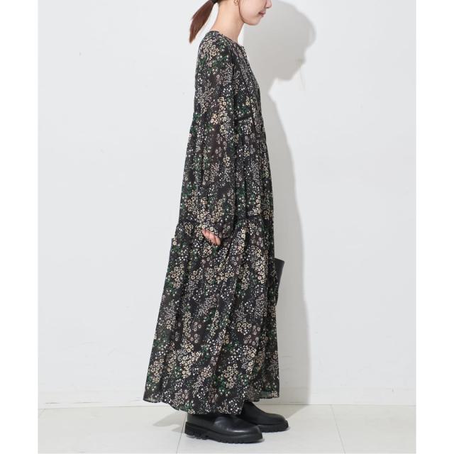 スローブ イエナ（SLOBE IENA）/《WEB限定/追加5予約》FLOWER PRINT ワンピース