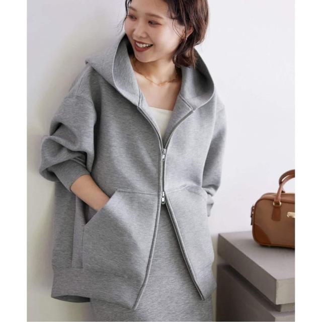 スローブ イエナ（SLOBE IENA）/《WEB限定/追加予約2》ボリュームジップアップフーディー