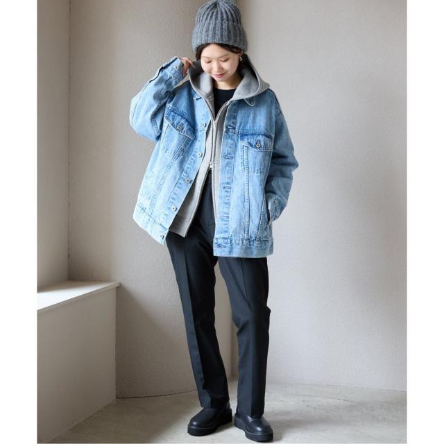 スローブ イエナ（SLOBE IENA）/《WEB限定/追加予約2》ボリュームジップアップフーディー