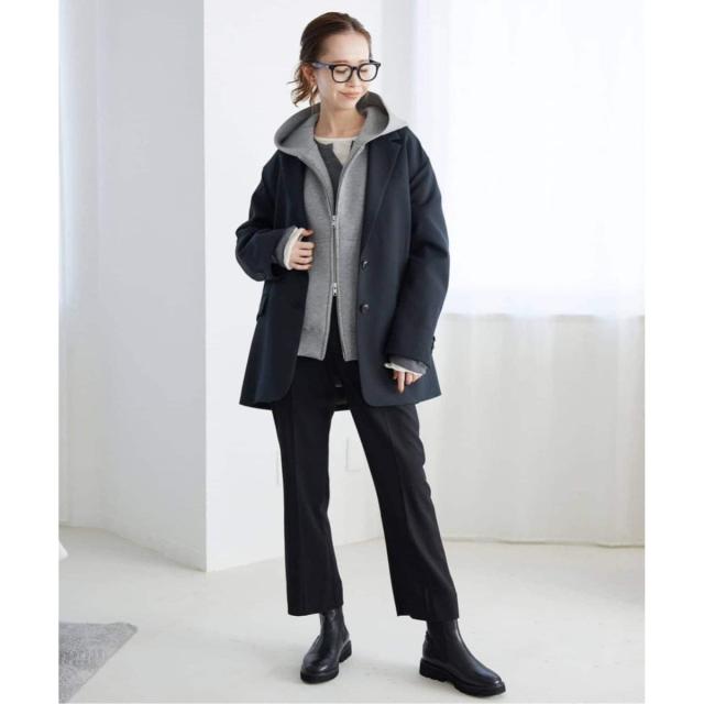 スローブ イエナ（SLOBE IENA）/《WEB限定/追加予約2》ボリュームジップアップフーディー