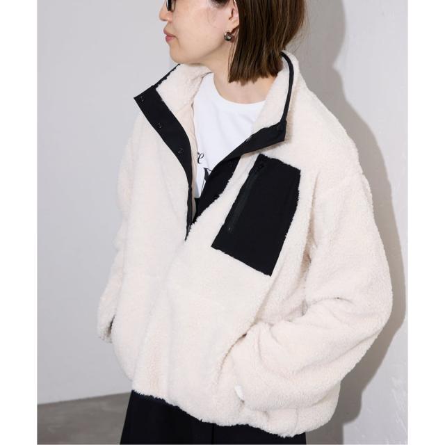 スローブ イエナ（SLOBE IENA）/ボアフリースプルオーバー